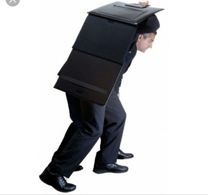 Durable Counter Terrorism Equipment Bulletproof Suitcase 3.8 Kg Net Weight