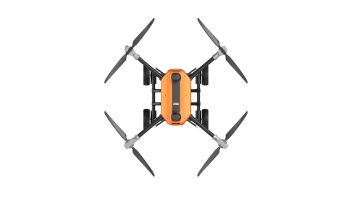 Integrated remote control Land air amphibious drone equipped with a large capacity battery and efficient motor