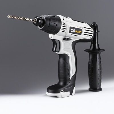 C8 Silent Electric Drill with 35dB Noise Level Dual Motor Drive and 400mm Adjustable Drill Bit for Counter Terrorism Operations