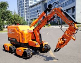 Fire-fighting Demolition Robot with Remote Control Multi-functional Demolition Tool and High Power Diesel Engine for Rescue Operations