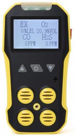 Lightweight 4 In 1 Portable Multi Gas Detector Toxic Gas Detector With LCD Display