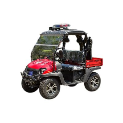 वन अग्नि दमन 4 व्हील फायरफाइटिंग मोटरसाइकिल फायर पंप के साथ