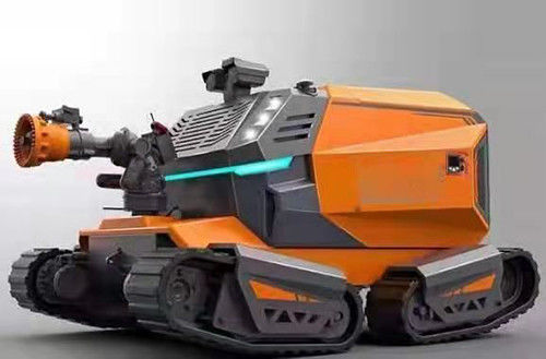 ऑल टेरेन फोर ट्रैक 1000 मीटर फायर फाइटिंग रोबोट RXR-M150GD